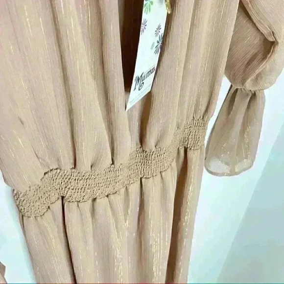 NWT Show Me Your MuMu Mauve Wanda Maxi Dress - Picture 8 of 10